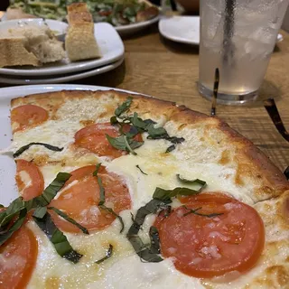 FIVE CHEESE + FRESH TOMATO PIZZA