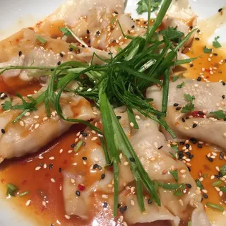 SZECHWAN CHICKEN DUMPLINGS