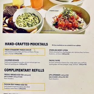 Menu 6/24 drinks