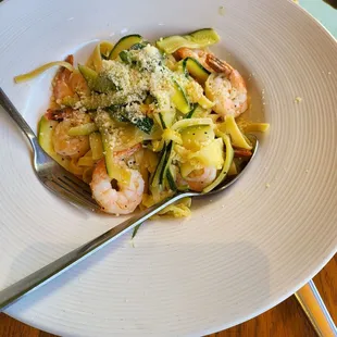 Zucchini Shrimp Scampi