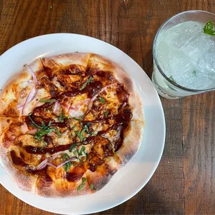 FREE chicken BBQ pizza after a Dodgers home game