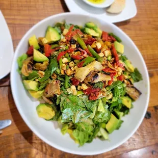 Grilled veggies salad, good