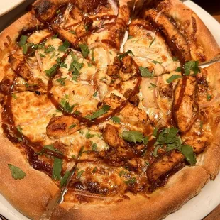 Bbq chicken pizza