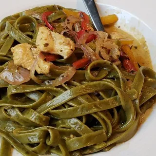 CHICKEN TEQUILA FETTUCCINE