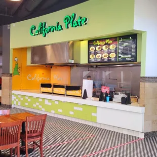 the interior of a restaurant