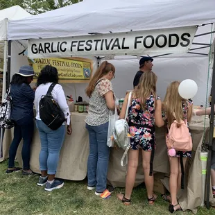 Garlic Foods @ The Poppy Festival in Lancaster CA April 2019