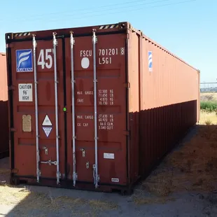 9.5X45' HC Used Storage Container