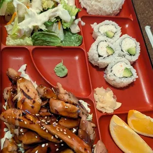 Bento Boxes Chicken teriyaki
