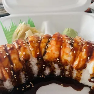 Close-up of Tiger Roll!