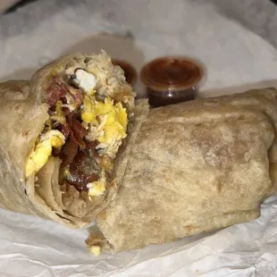 Hash Brown Breakfast Burrito