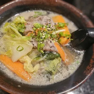 Noodle broth