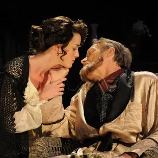 Sarah Grace Wilson, and James Carpenter in UNCLE VANYA (2008). Photo by Kevin Berne.
