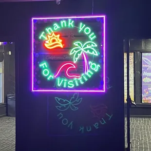 Neon sign