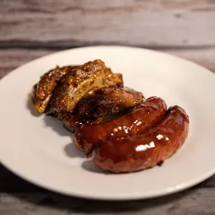 Bbq Ribs and Hot Links