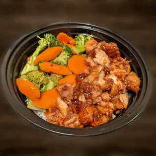Bbq Chicken Teriyaki Bowl