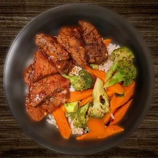 Bbq Teriyaki Tri tip Bowl