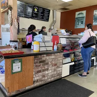 Counter $14 even for 1 sandwich without extras