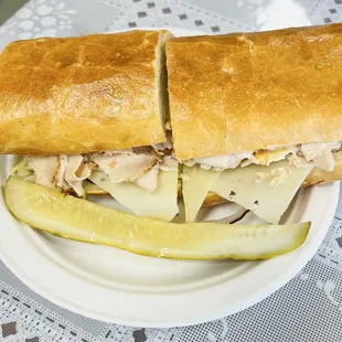 Turkey and Salami Sandwich