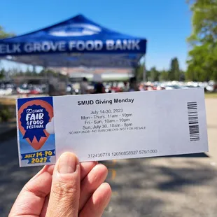 SMUD Giving Monday free admission ticket on 7/17/23 and 7/24/23 from 11 am to 3 pm if you donate 5 cans to Elk Grove Food Bank.