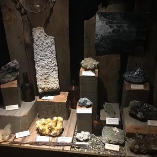 Lots of different kinds of rocks