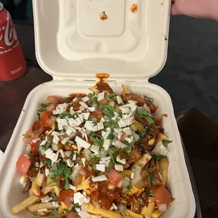 Vegan Soy Chorizo fries