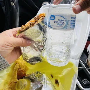 Whats in this photo... a (small) Super Burrito