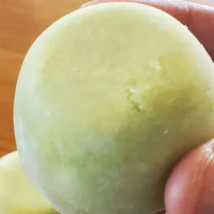 Green tea mochi ice cream