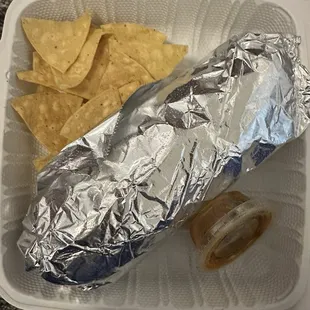 Carne  asada burrrito supreme
