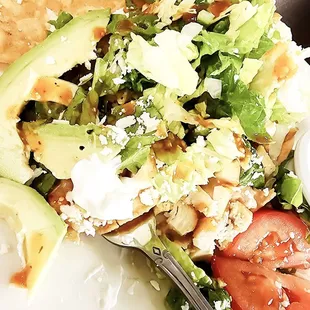 Chicken Tostada