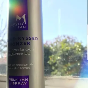 Self-Tan Spray perfect for maintaining your spray tan!