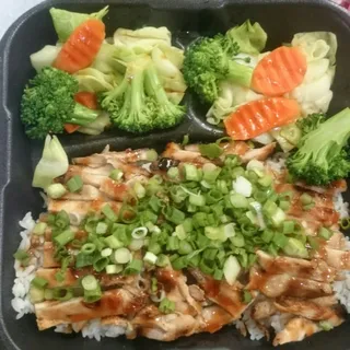 9. Chicken Veggie Plate