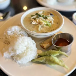 Green Curry Lunch