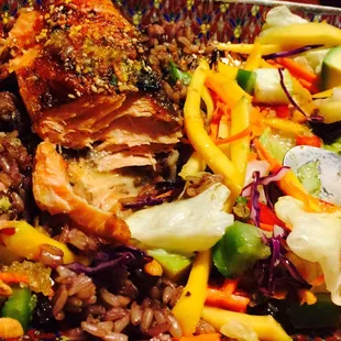 Best dish ever!! Volcano Salmon.