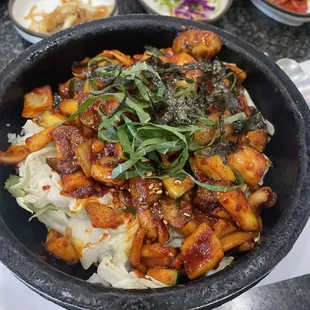 Squid Stone Pot Bibimbap