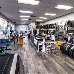 Interior of California Truck Specialties