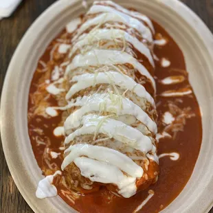 Magic Veggie Wet Burrito