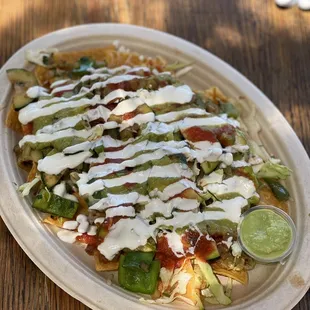 Magic veggie nachos