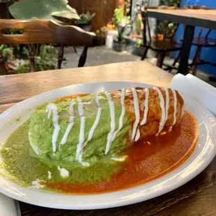 Magic Veggie Wet Burrito