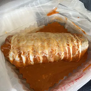 Chicken Little Wet Burrito