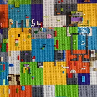 They have interesting wall Lego decorations.