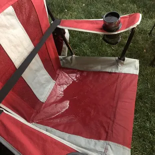 Soaked chair