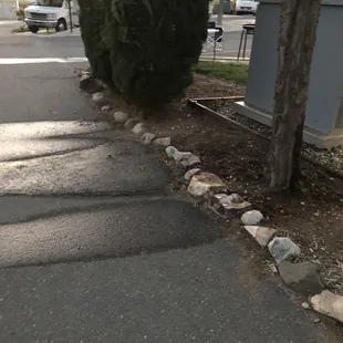 Water run off from sprinklers