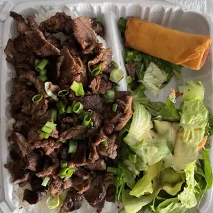 3. Beef Teriyaki Plate