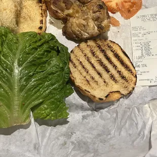 Chicken burger no sauce