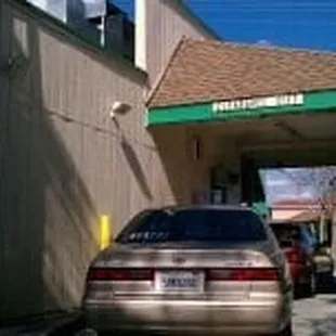 sushi and sashimi, outside