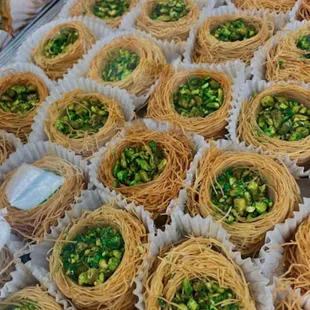 a variety of food items