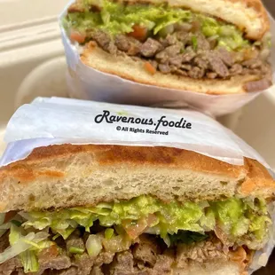 Torta de Carne Asada