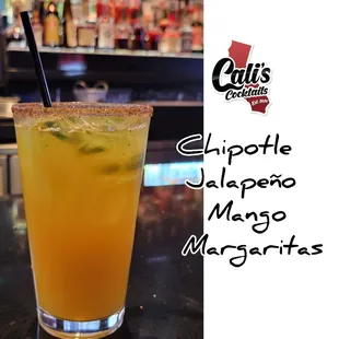 Chipotle  Jalapeño  Mango Margarita