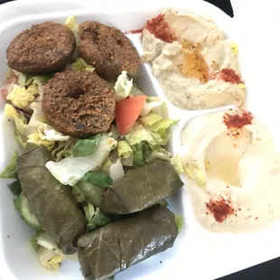 Vegetarian plate