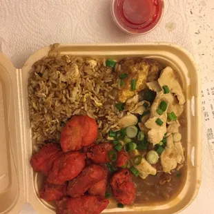 Egg foo young combo